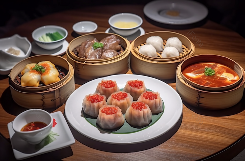 餐馆里各式各样的点心特写,高清,摄影图,摄影图片,图片大全,摄影图免费下载